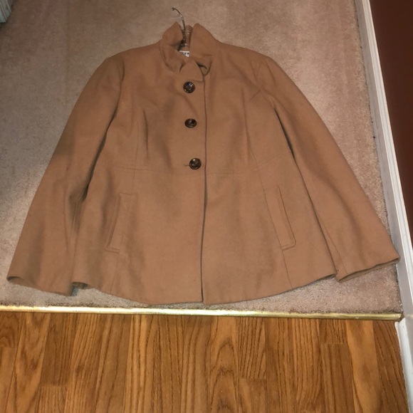 Camel colored pea coat by Old Navy - Picture 2 of 5